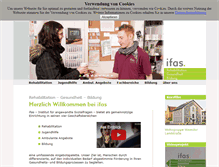 Tablet Screenshot of ifas-goettingen.de